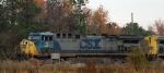 CSX 0 sits in the yard